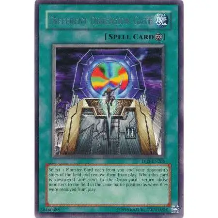 YuGiOh Dark Revelation 1 Rare Different Dimension Gate DR1-EN206