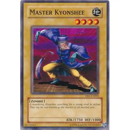 YuGiOh Dark Revelation 1 Common Master Kyonshee DR1-EN001