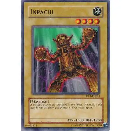 YuGiOh Dark Revelation 1 Common Inpachi DR1-EN003