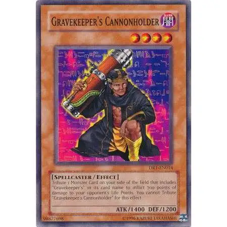 YuGiOh Dark Revelation 1 Common Gravekeeper's Cannonholder DR1-EN014