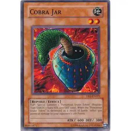 YuGiOh Dark Revelation 1 Common Cobra Jar DR1-EN023