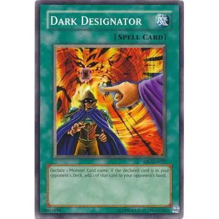 YuGiOh Dark Revelation 1 Common Dark Designator DR1-EN027