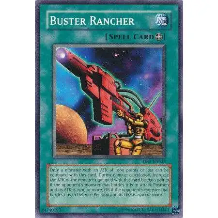 YuGiOh Dark Revelation 1 Common Buster Rancher DR1-EN033