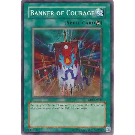 YuGiOh Dark Revelation 1 Common Banner of Courage DR1-EN037