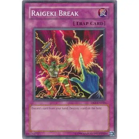 YuGiOh Dark Revelation 1 Common Raigeki Break DR1-EN044