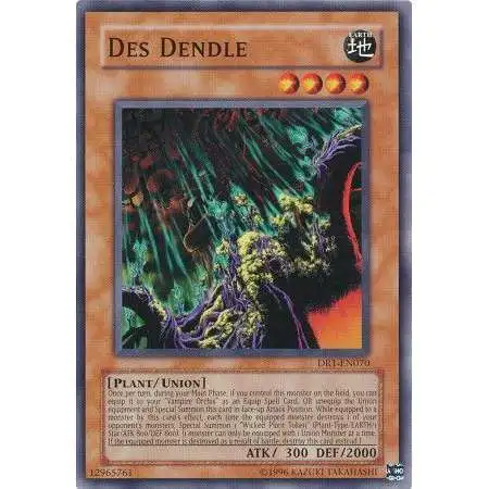 YuGiOh Dark Revelation 1 Common Des Dendle DR1-EN070