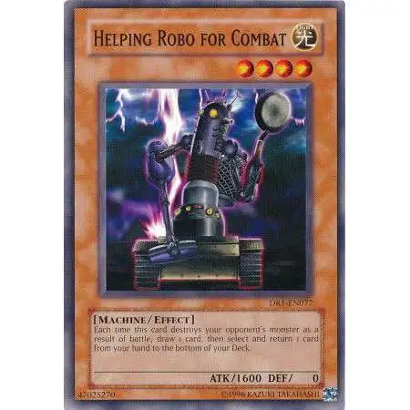 YuGiOh Dark Revelation 1 Common Helping Robo For Combat DR1-EN077