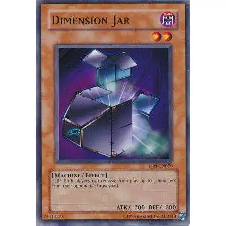 YuGiOh Dark Revelation 1 Common Dimension Jar DR1-EN078