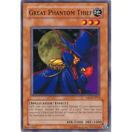 YuGiOh Dark Revelation 1 Common Great Phantom Thief DR1-EN079