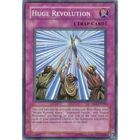 YuGiOh Dark Revelation 1 Common Huge Revolution DR1-EN096