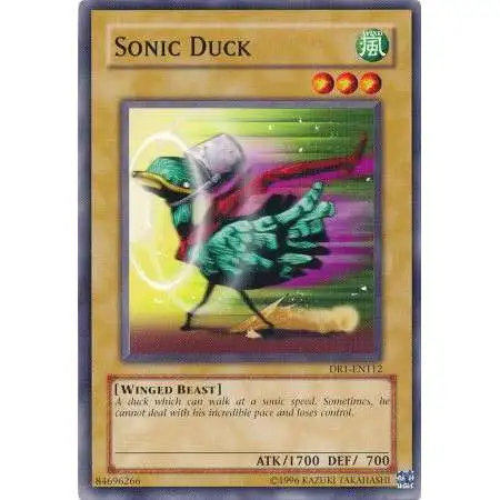 YuGiOh Dark Revelation 1 Common Sonic Duck DR1-EN112