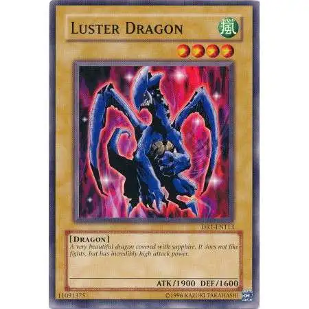 YuGiOh Dark Revelation 1 Common Luster Dragon DR1-EN113