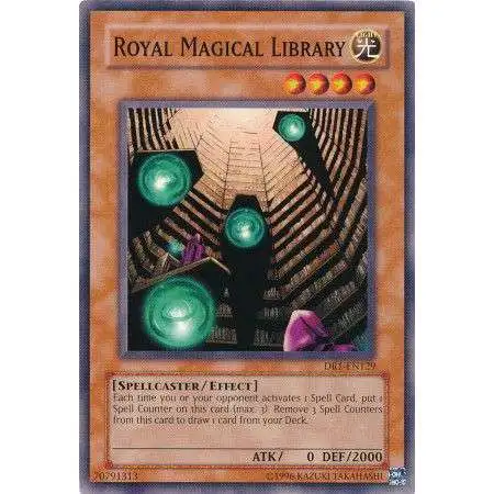 YuGiOh Dark Revelation 1 Common Royal Magical Library DR1-EN129