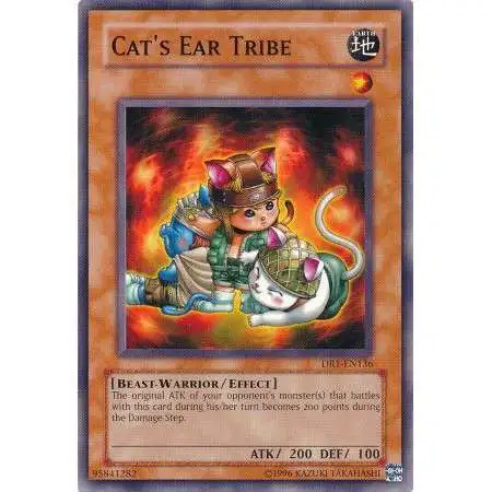 YuGiOh Dark Revelation 1 Common Cat's Ear Tribe DR1-EN136
