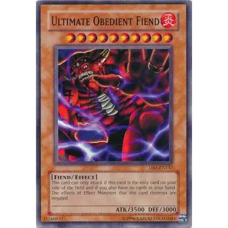 YuGiOh Dark Revelation 1 Single Card Common Ultimate Obedient