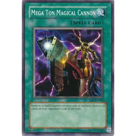YuGiOh Dark Revelation 1 Common Mega Ton Magical Cannon DR1-EN149
