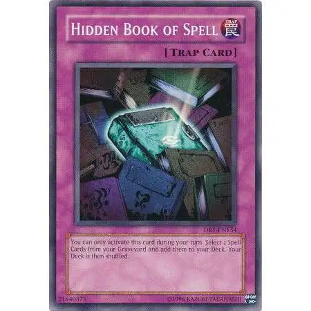 YuGiOh Dark Revelation 1 Common Hidden Book of Spell DR1-EN154