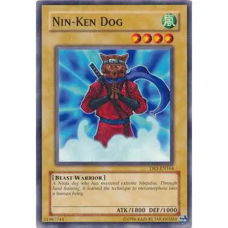 YuGiOh Dark Revelation 1 Common Nin-Ken Dog DR1-EN164