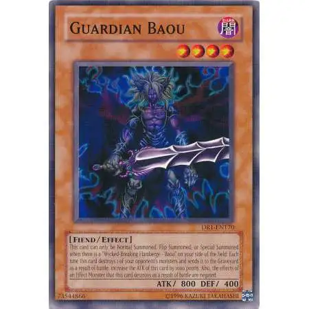 YuGiOh Dark Revelation 1 Common Guardian Baou DR1-EN170