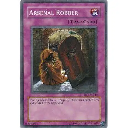 YuGiOh Dark Revelation 1 Common Arsenal Robber DR1-EN210