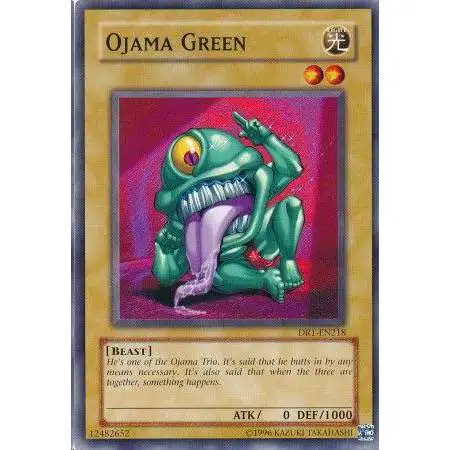 YuGiOh Dark Revelation 1 Common Ojama Green DR1-EN218