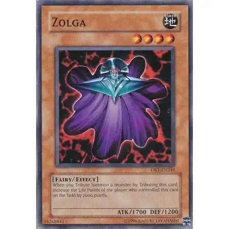 YuGiOh Dark Revelation 1 Common Zolga DR1-EN241