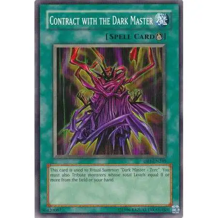YuGiOh Dark Revelation 1 Common Contract with the Dark Master DR1-EN249