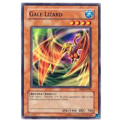 YuGiOh Dark Revelation 2 Common Gale Lizard DR2-EN008