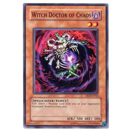 YuGiOh Dark Revelation 2 Common Witch Doctor of Chaos DR2-EN016