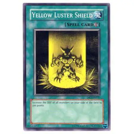 YuGiOh Dark Revelation 2 Common Yellow Luster Shield DR2-EN037