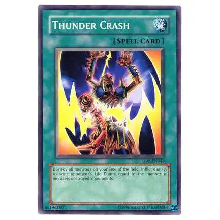  Yu-Gi-Oh! - Thunder Crash (IOC-043) - Invasion of Chaos -  Unlimited Edition - Common : Toys & Games