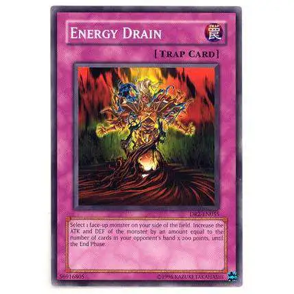 YuGiOh Dark Revelation 2 Common Energy Drain DR2-EN055