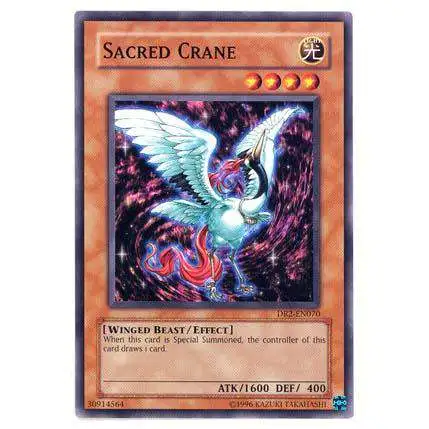 YuGiOh Dark Revelation 2 Common Sacred Crane DR2-EN070