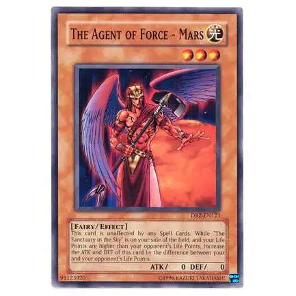 YuGiOh Dark Revelation 2 Common The Agent of Force - Mars DR2-EN121