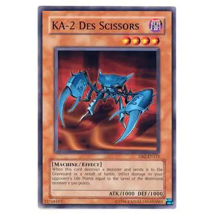 YuGiOh Dark Revelation 2 Common KA-2 Des Scissors DR2-EN131