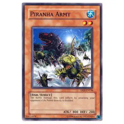 YuGiOh Dark Revelation 2 Common Piranha Army DR2-EN138