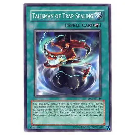 YuGiOh Dark Revelation 2 Common Talisman of Trap Sealing DR2-EN156