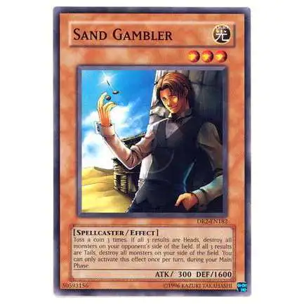 YuGiOh Dark Revelation 2 Common Sand Gambler DR2-EN182