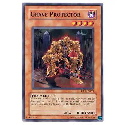 YuGiOh Dark Revelation 2 Common Grave Protector DR2-EN190