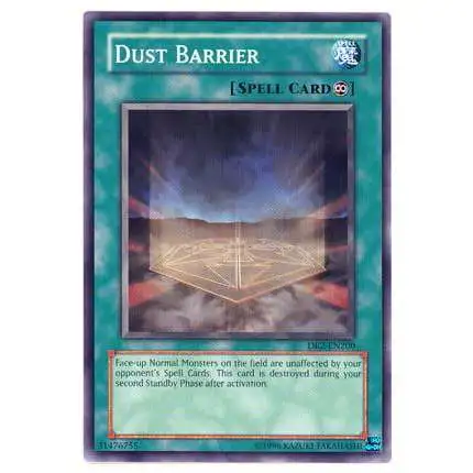 YuGiOh Dark Revelation 2 Common Dust Barrier DR2-EN200