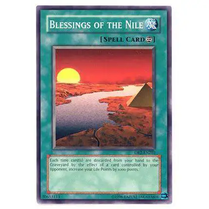 YuGiOh Dark Revelation 2 Common Blessing of the Nile DR2-EN203