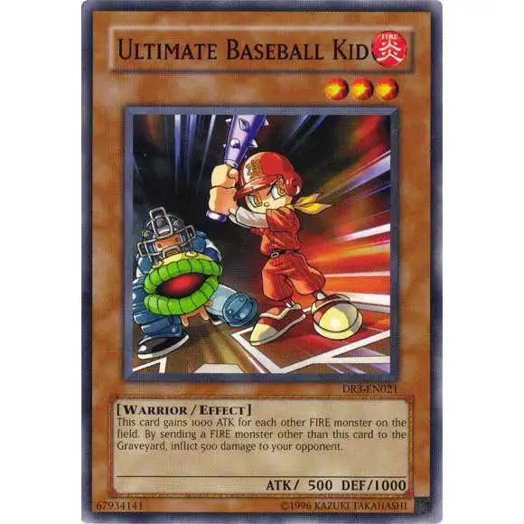 YuGiOh Dark Revelation 3 Common Ultimate Baseball Kid DR3-EN021