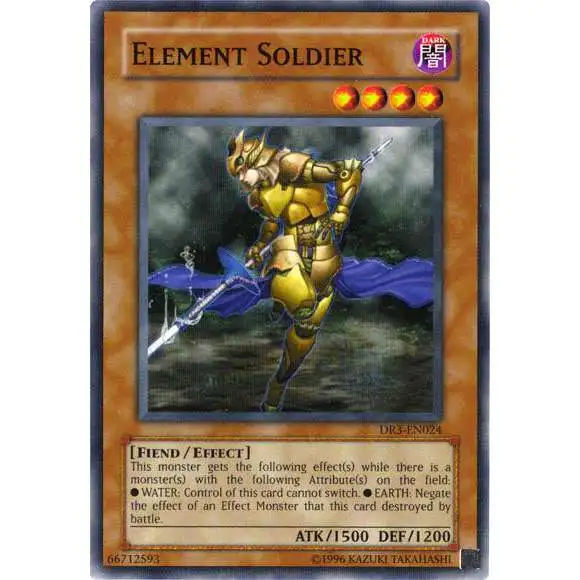 YuGiOh Dark Revelation 3 Common Element Soldier DR3-EN024