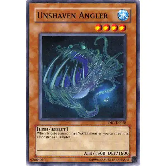 YuGiOh Dark Revelation 3 Common Unshaven Angler DR3-EN028