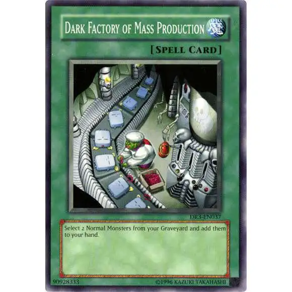 YuGiOh Dark Revelation 3 Common Dark Factory of Mass Production DR3-EN037
