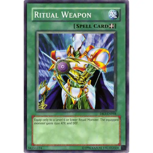 YuGiOh Dark Revelation 3 Common Ritual Weapon DR3-EN048