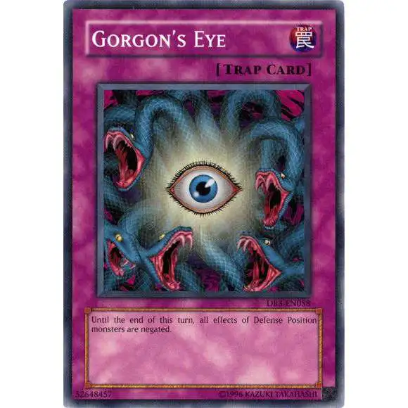 YuGiOh Dark Revelation 3 Common Gorgon's Eye DR3-EN058