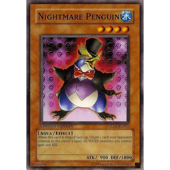 YuGiOh Dark Revelation 3 Common Nightmare Penguin DR3-EN070