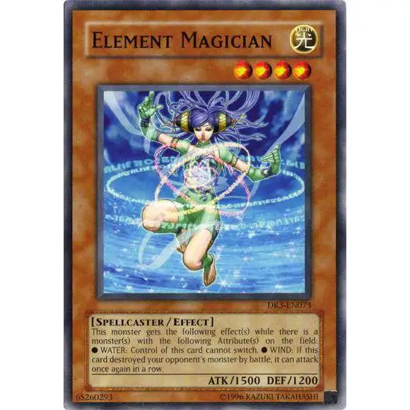 YuGiOh Dark Revelation 3 Common Element Magician DR3-EN073