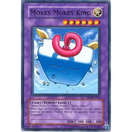 YuGiOh Dark Revelation 3 Common Mokey Mokey King DR3-EN096